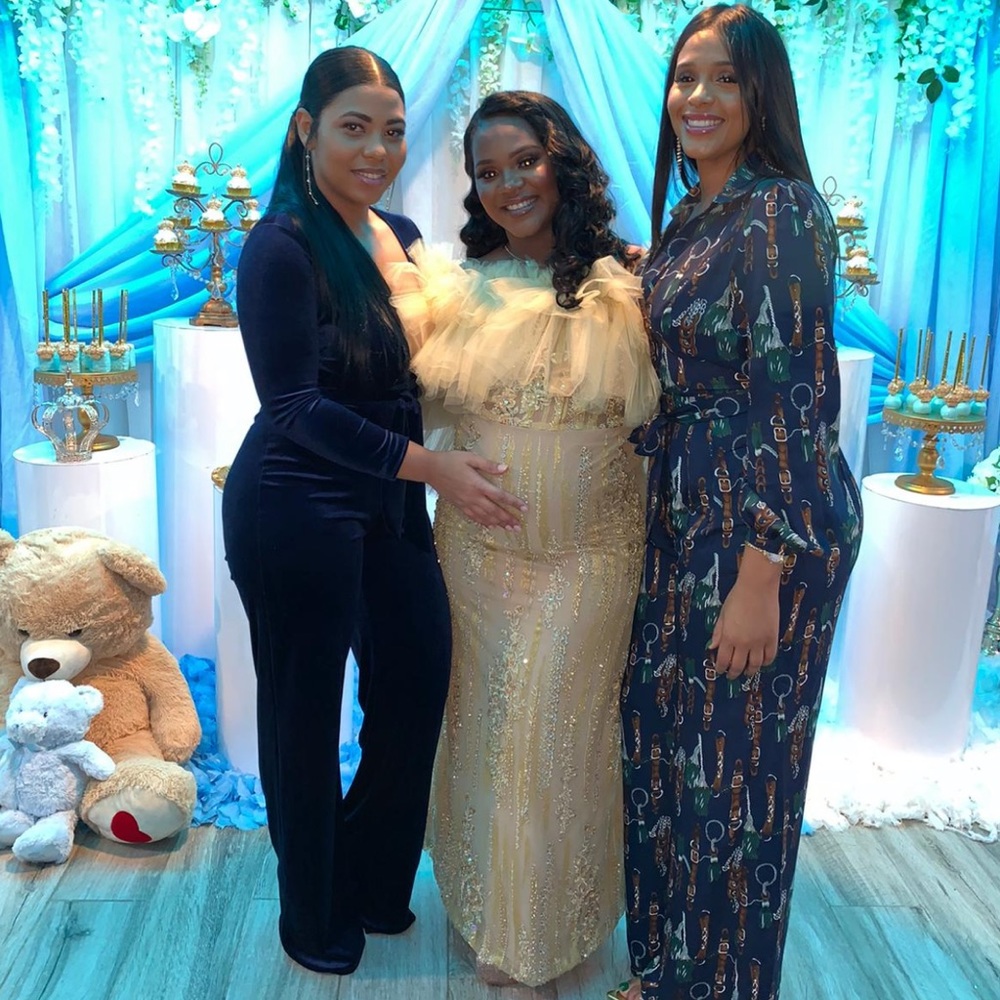 Navy Blue Velvet Jumpsuit